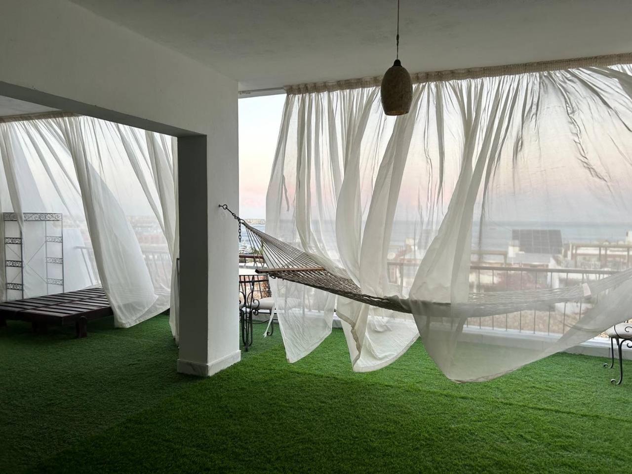 Cordoba Sea View Apartment With Open Air Jacuzzi At Mastaba ฮูร์กาดา ภายนอก รูปภาพ